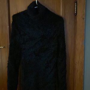 Forever 21 large fuzzy soft sweater dress